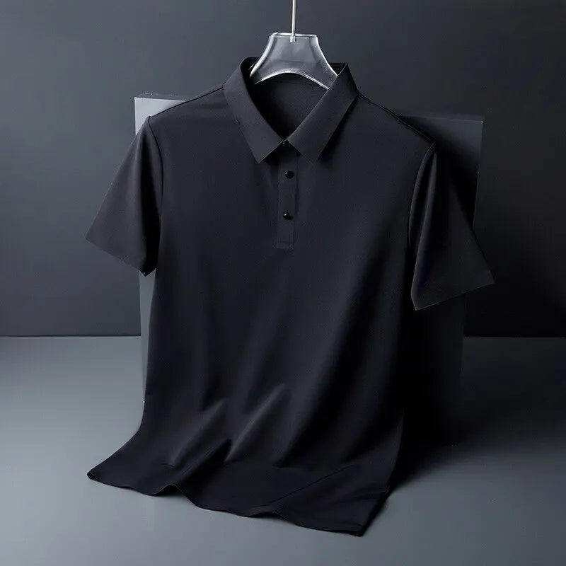 Short-sleeved polo shirt