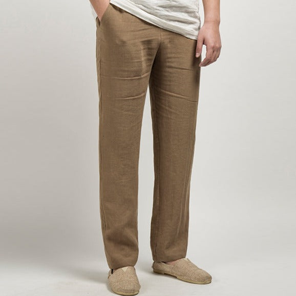 Heritage-Inspired Cotton Trousers