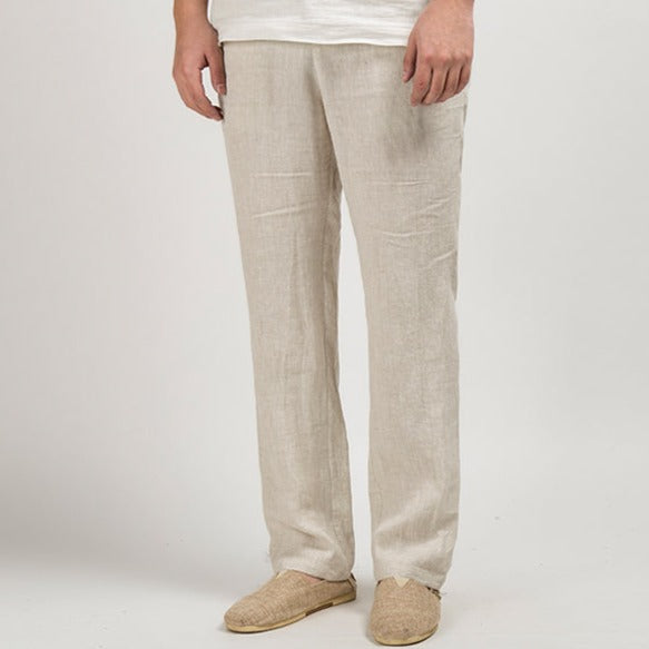 Heritage-Inspired Cotton Trousers