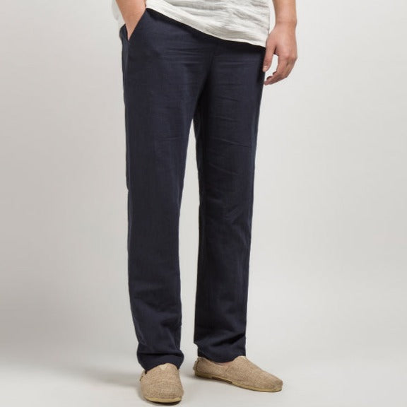 Heritage-Inspired Cotton Trousers