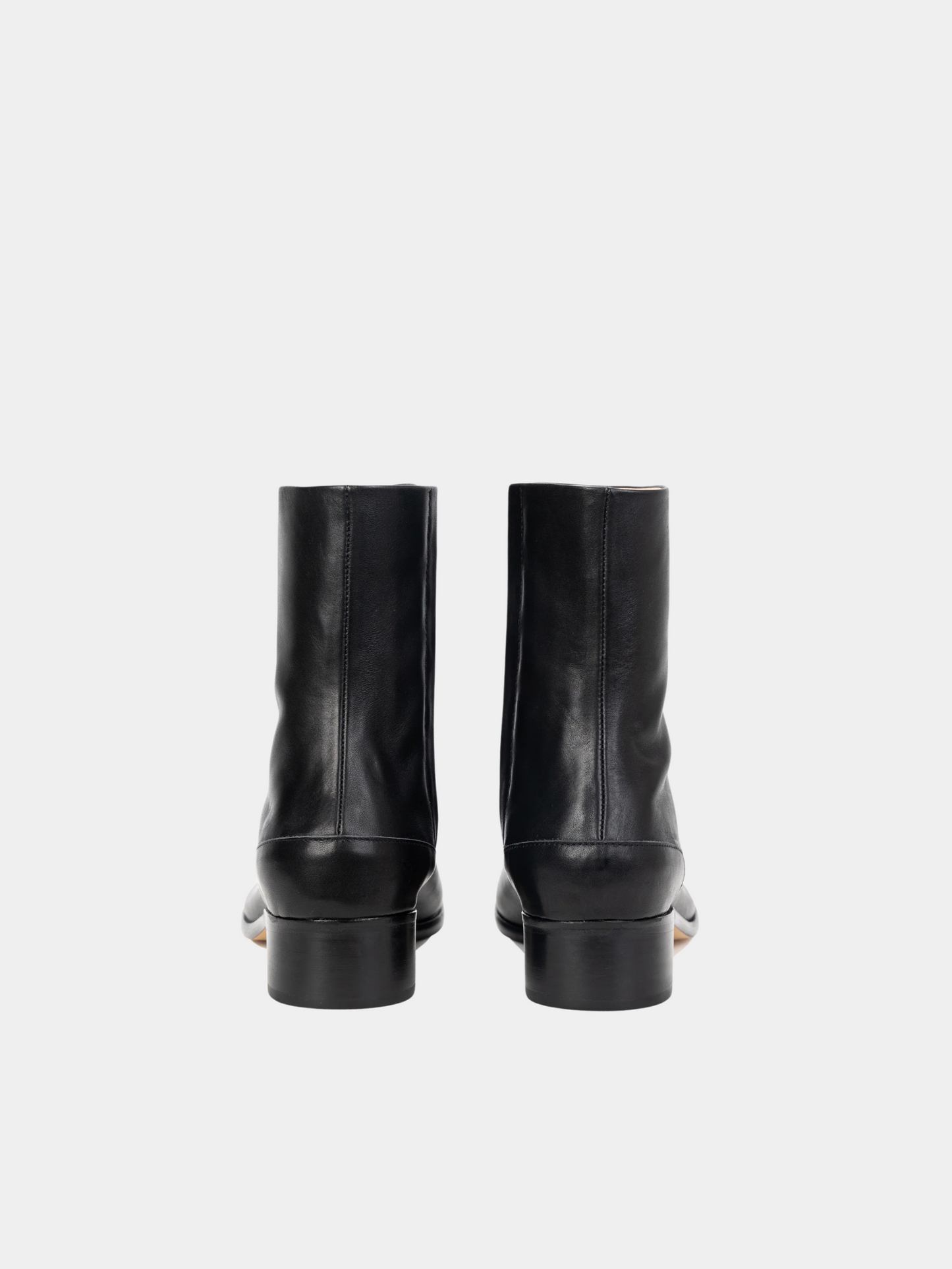 Leather Tabi Boots - Low