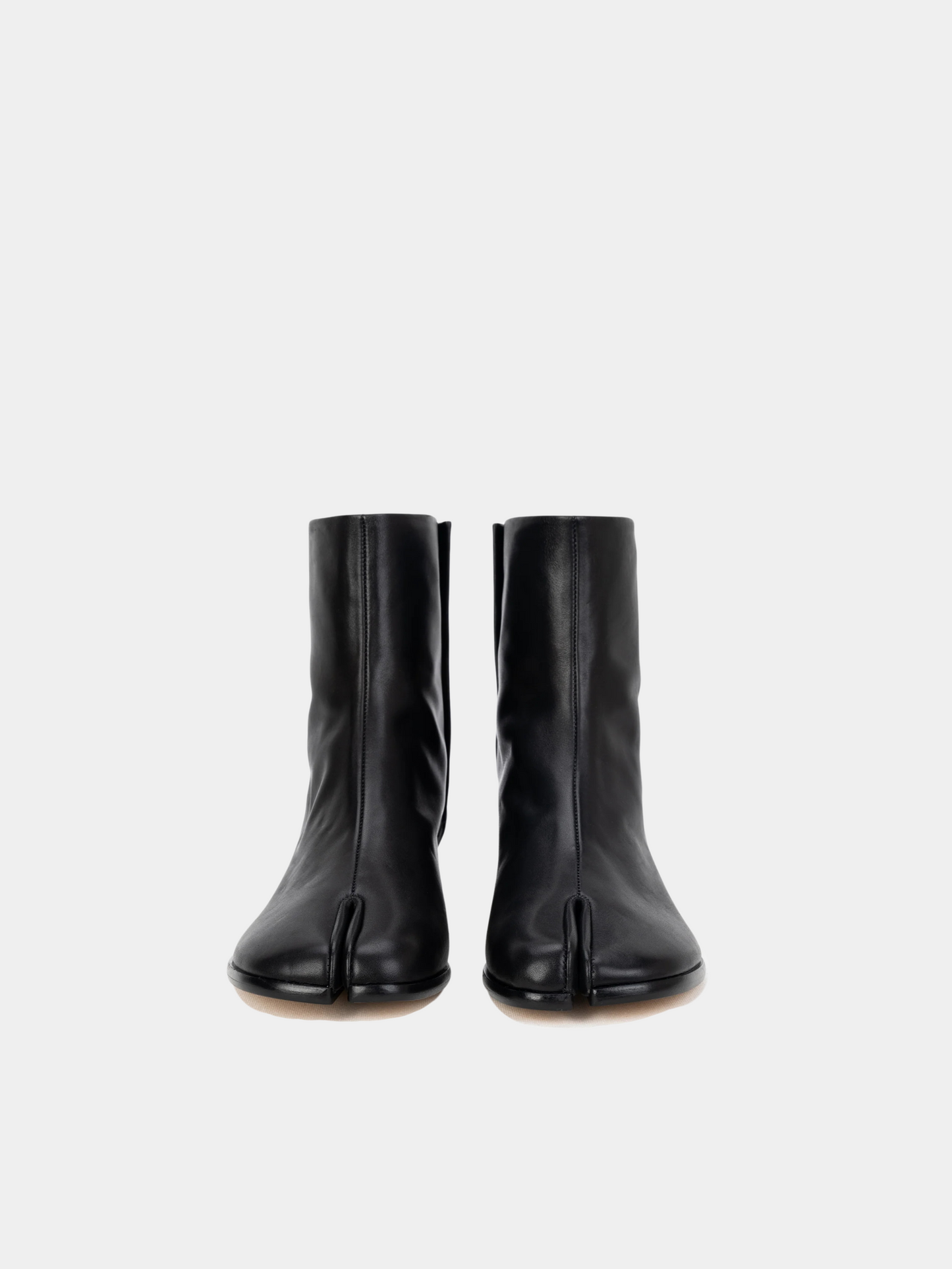 Leather Tabi Boots - Low