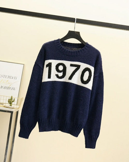 Chic 1970s Inspired BELLA Sweater