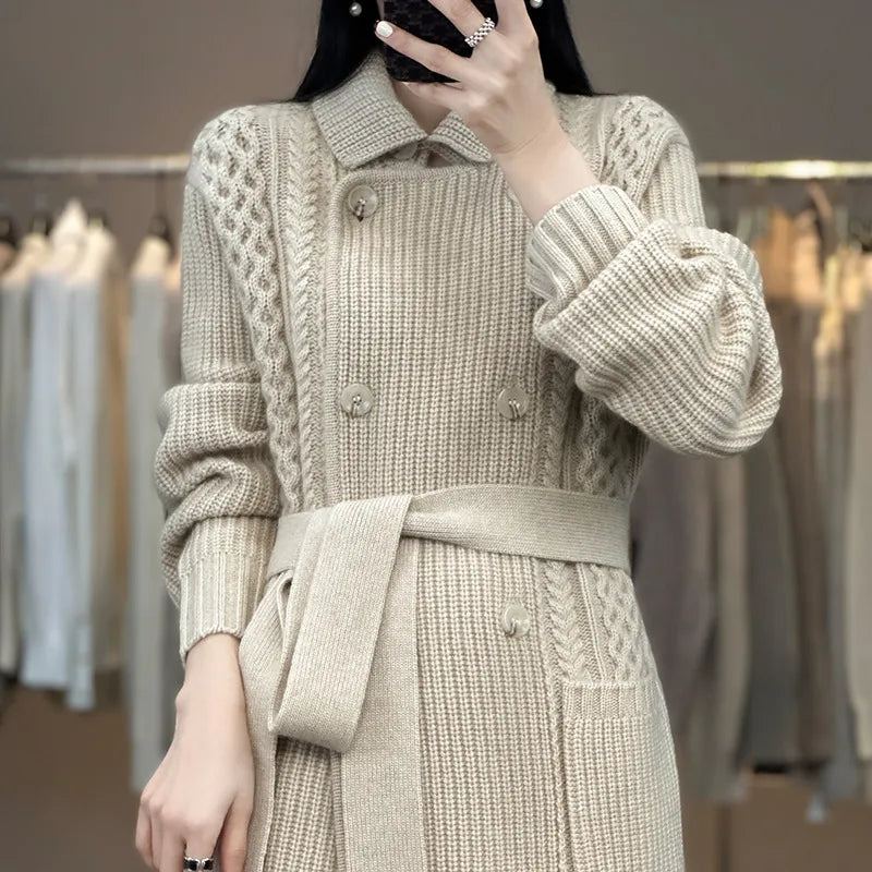 Cozy AMINE Knit Cardigan for Ultimate Comfort