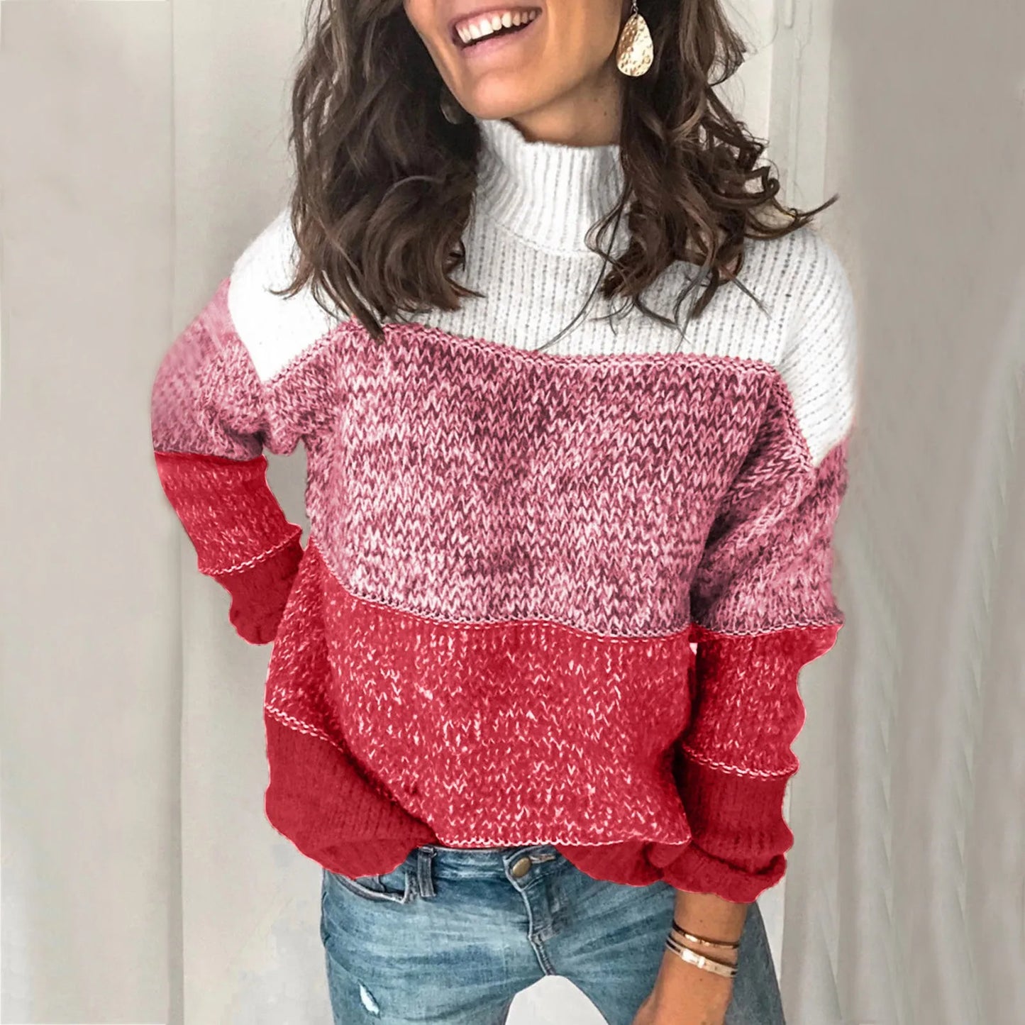 Chic HANNA Knit Sweater for Cozy Elegance