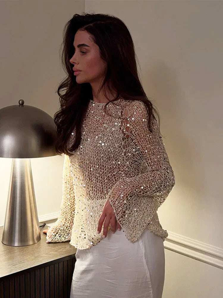 Sparkling MOLLI Sequin Top