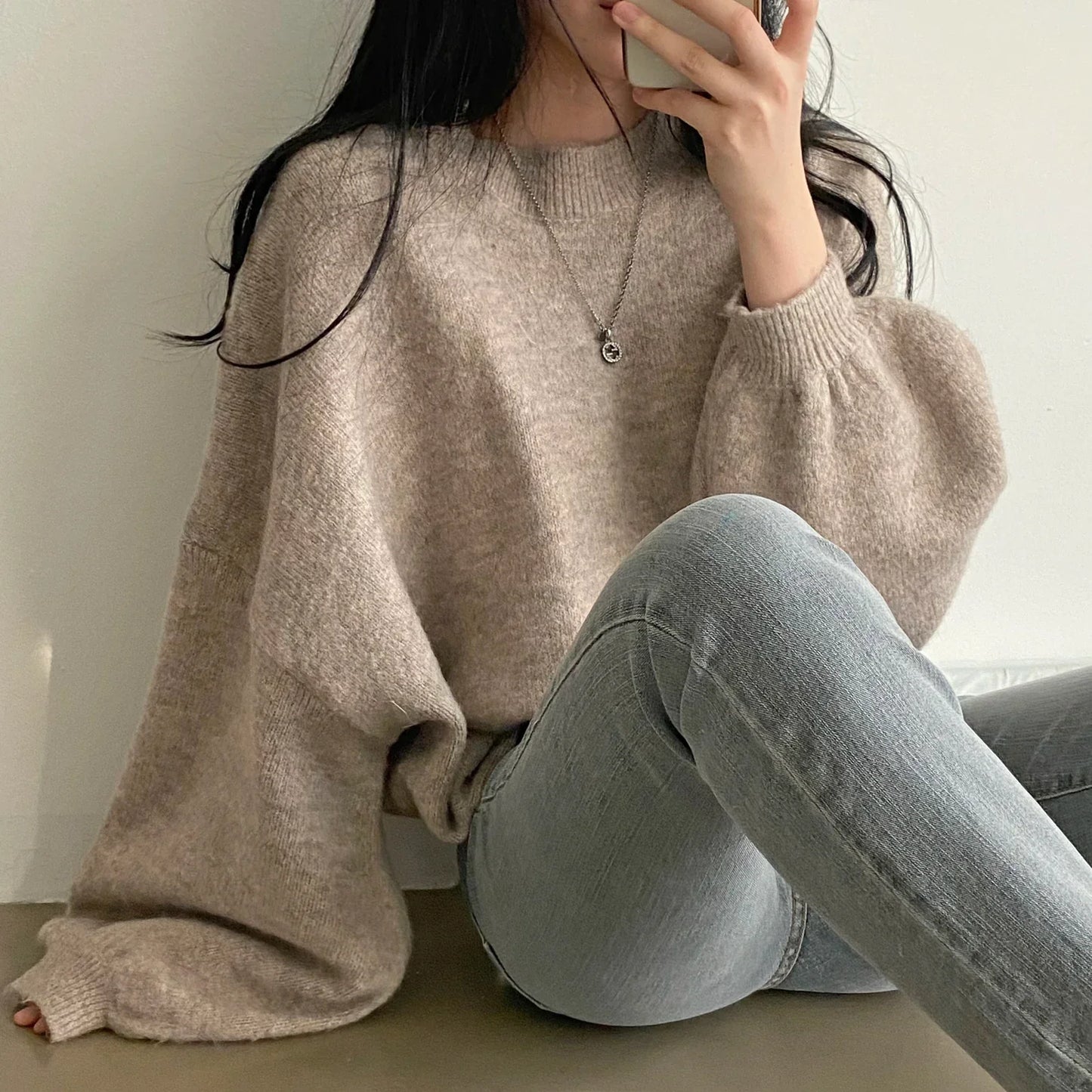 Chic Venna Cozy Knit Sweater