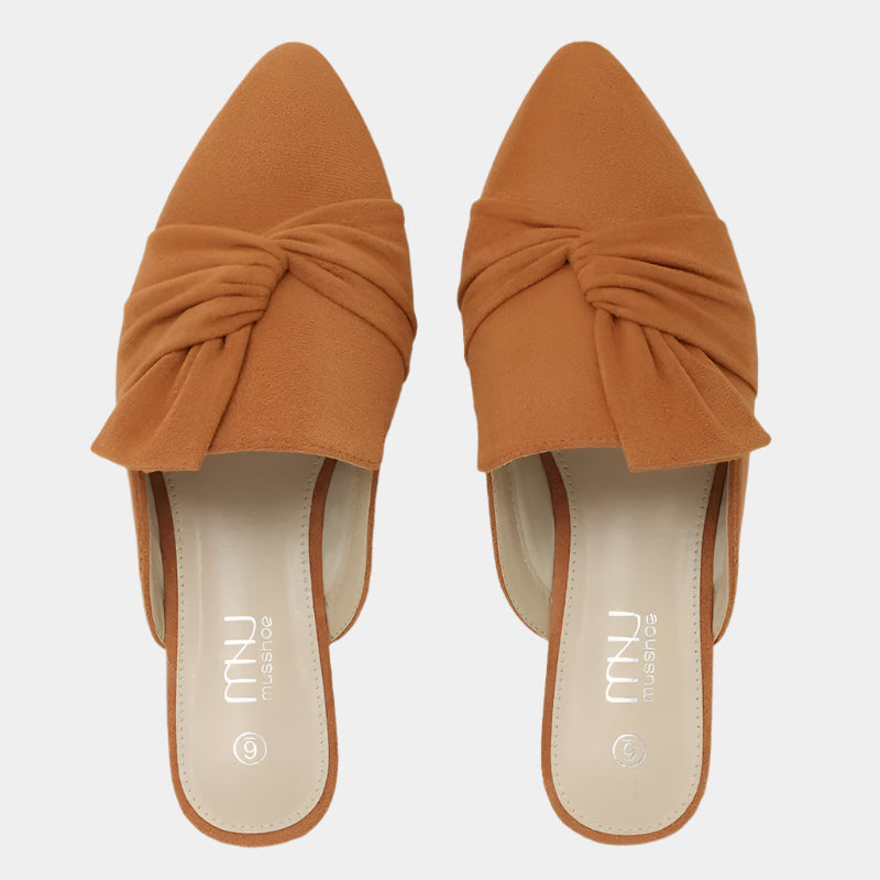 Valeria | Suede Pointed Mules