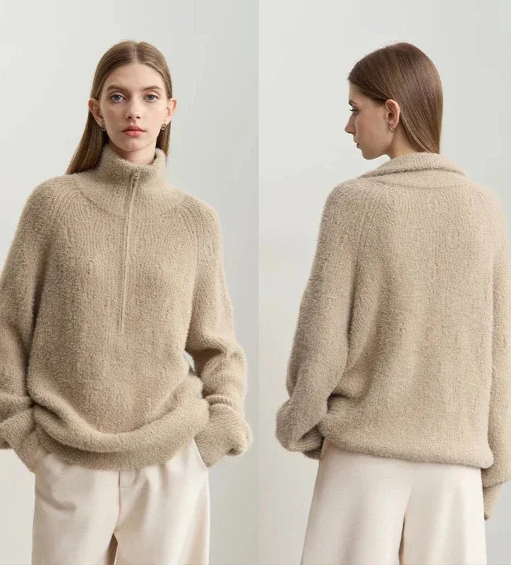 Luxurious Sara Mink Sweater – Embrace Elegance and Comfort