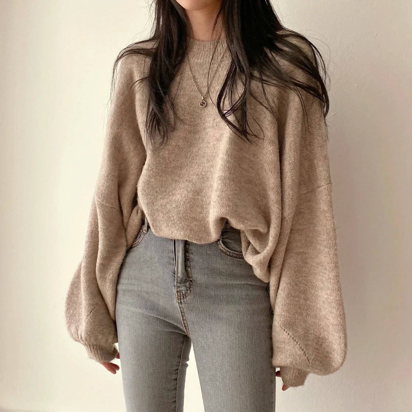 Chic Venna Cozy Knit Sweater