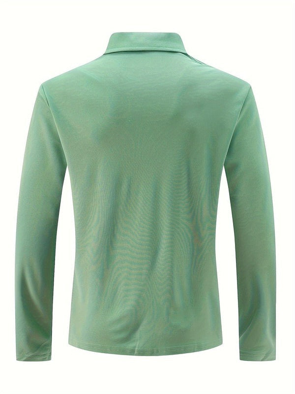 Marco long-sleeved polo shirt