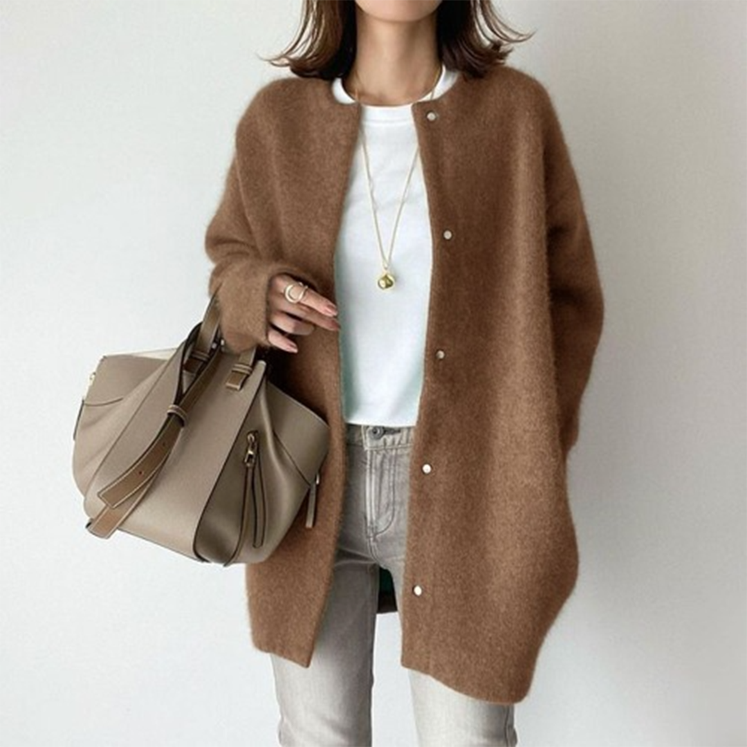 Anna | Elegant Knit Coat