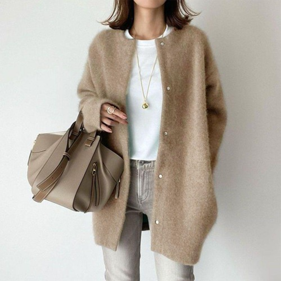 Anna | Elegant Knit Coat