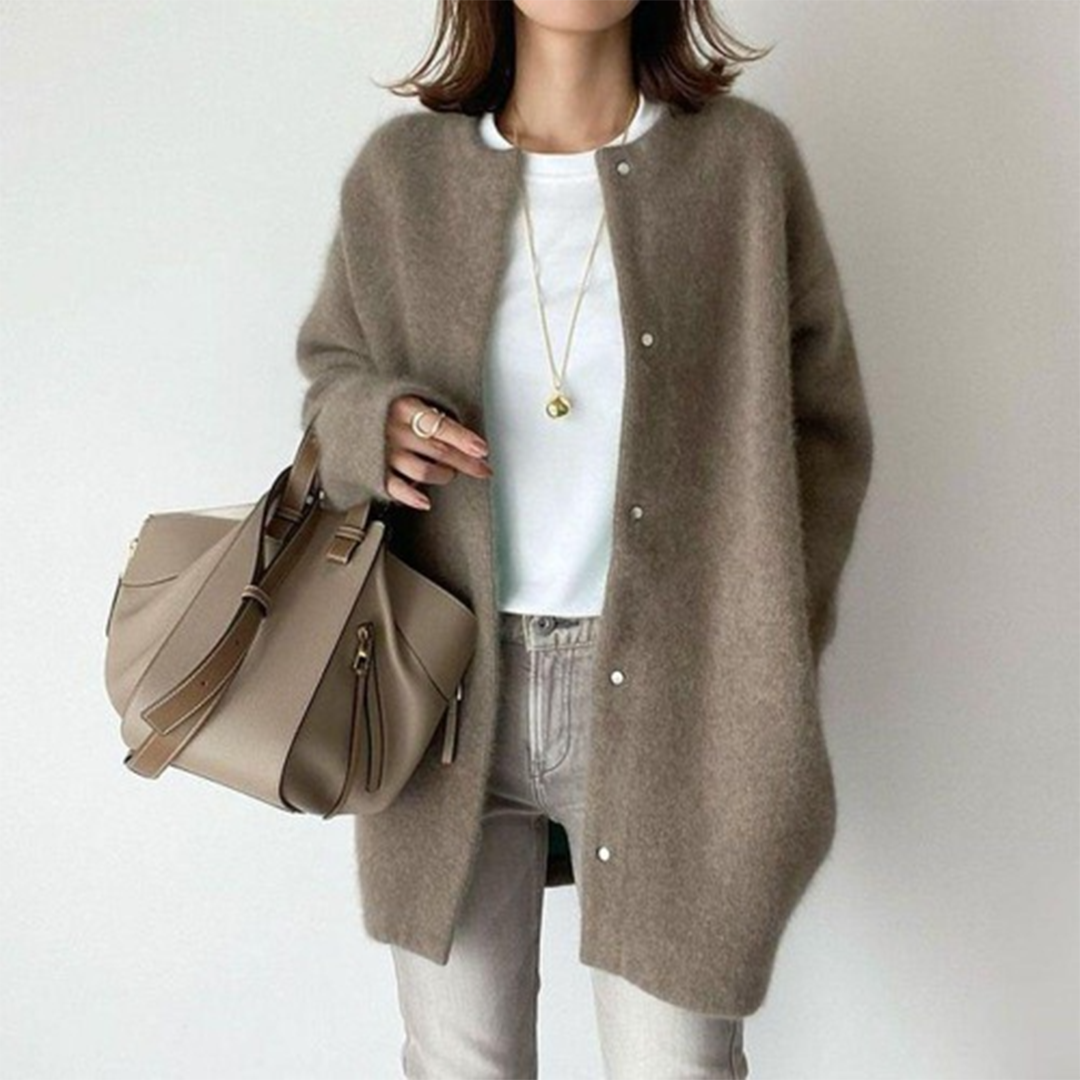 Anna | Elegant Knit Coat