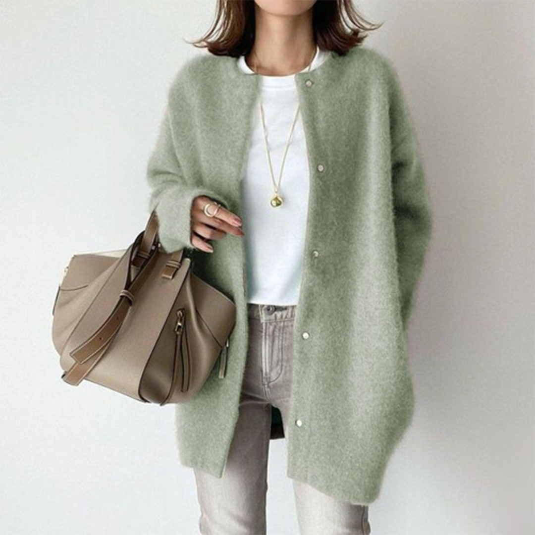 Anna | Elegant Knit Coat