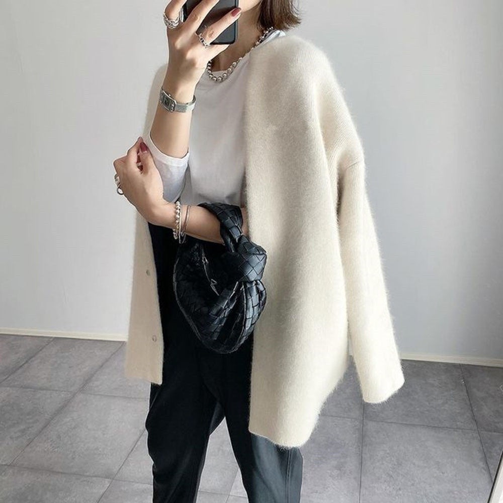 Anna | Elegant Knit Coat