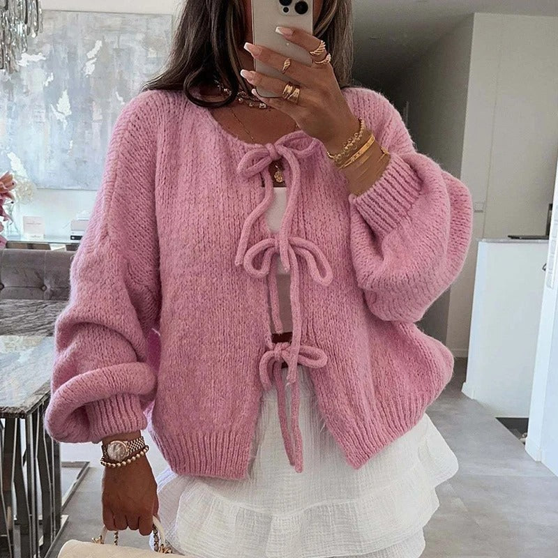 Vienna | knitted sweater with knots